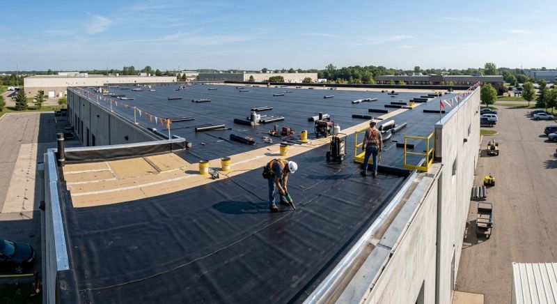 Flat Roof Installation in Alexandria, VA