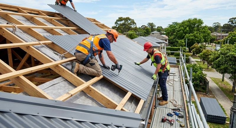 Steel Roof Installation in Alexandria, VA