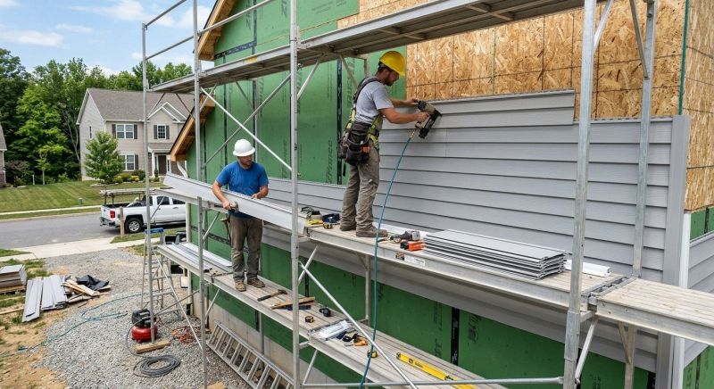 Synthetic Siding Installation in Norwalk, CT
